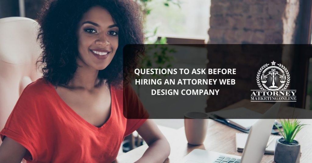 attorney web design
