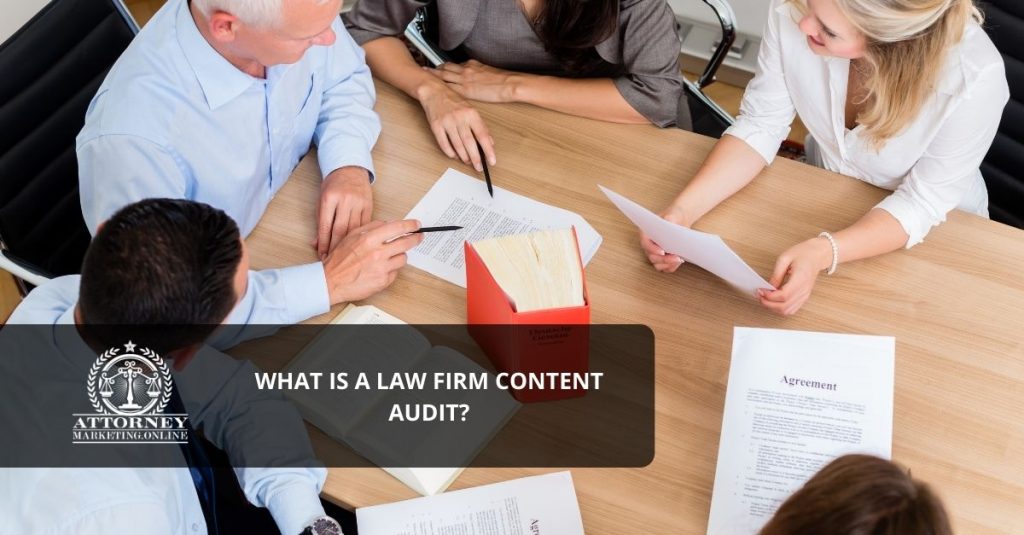 law firm content audit